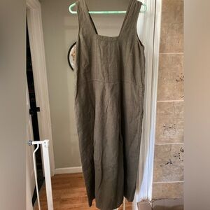 Flax linen dress